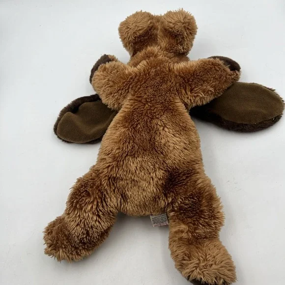 Vtg 2001 Ty Classic 15 Inch Shaggy Brown Puppy Hound Dog Plush Laying Floppy‎ - Picture 8 of 8